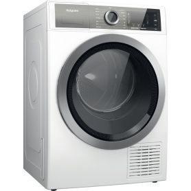 Hotpoint H8 D93WB UK Heat Pump 9kg Tumble Dryer - Freestanding White - 2