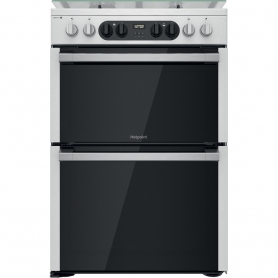 Hotpoint HDM67G8C2CX Double Cooker - Inox - 0